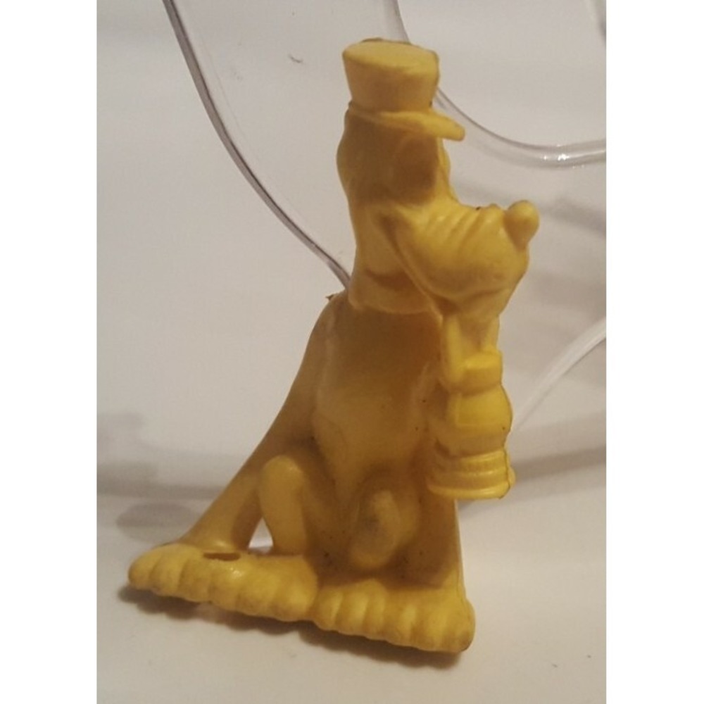 Walt‎ Disney Productions Yellow Plastic Pluto